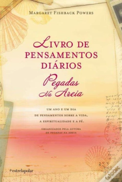 Capa do artigo Livro de Pensamentos Diários de Pegadas na Areia