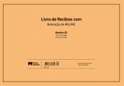 Capa do artigo Livro de Recibos com  Retenção de IRS / IRC  - Modelo 85 - 25/25 Folhas