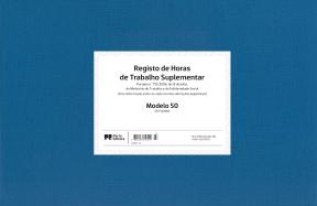 Livro de Registo de Horas de Trabalho Suplementar - Modelo 50