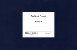 Capa do artigo Livro de Registo de Pessoal - Modelo 30 - 50 Folhas
