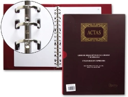 Capa do artigo Livro miquelrius din a4 -atas -com 100 folhas moveis