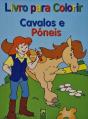 Livro para Colorir - Cavalos e Póneis - Preview