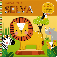 Livro-puzzle: Selva
