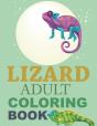 Lizard Adult Coloring Book - Preview