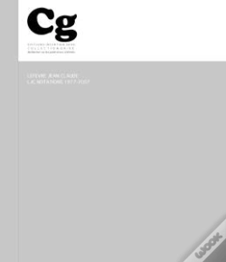 Capa do artigo Ljc Notations 1977-2007