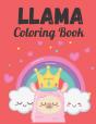 Llama Coloring Book - Preview