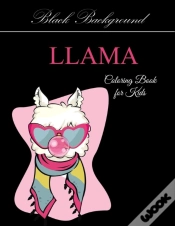 Capa do artigo Llama Coloring Book For Kids Black Background