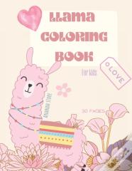 Llama Coloring Book