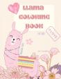 Llama Coloring Book - Preview