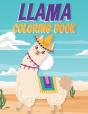 Llama Coloring Book - Preview