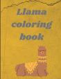 Llama Coloring Book - Preview