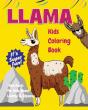 Llama Kids Coloring Book +Fun Facts For Kids About Llamas & Alpacas - Preview
