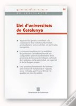 Capa do artigo Llei D'Universitats De Catalunya