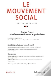 Capa do artigo Lms 238 : Lucien Febvre Inedit