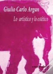 Capa do artigo Lo Art¡Stico Y Lo Estético