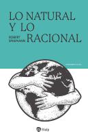 Lo Natural Y Lo Racional