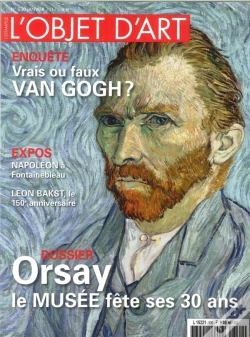 Capa do artigo L'Objet D'Art N 530 Les 30 Ans Du Musee D'Orsay Janvier 2017