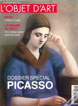 Capa do artigo L'Objet D'Art N 535 Special Picasso Juin 2017