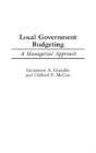 Local Government Budgeting - Preview
