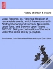 Capa do artigo Local Records: Or, Historical Register O