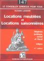 Locations Meublees, Locations Saisonnieres ; 4e Edition - Preview