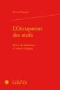 L'Occupation Des Oisifs Version Reliee - Preview