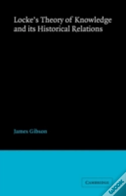 Capa do artigo Locke'S Theory Knowledge And Its Historical Relations