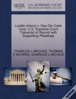 Capa do artigo Locklin (Harry) V. Day-Glo Color Corp. U.S. Supreme Court Transcript Of Record With Supporting Pleadings