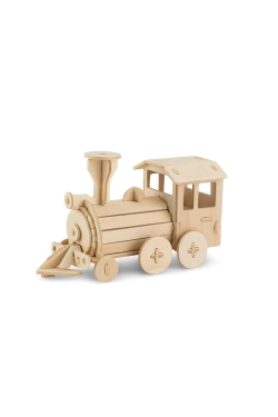 Capa do artigo Locomotiva - Puzzle 3D
