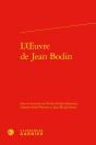 L'Oeuvre De Jean Bodin - Preview