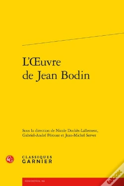Capa do artigo L'Oeuvre De Jean Bodin