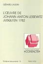 L'Oeuvre De Johann Anton Leisewitz Jusqu'En 1782 - Preview