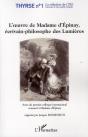 L'Oeuvre De Madame D'Epinay, Écrivain-Philosophe Des Lumières - Preview