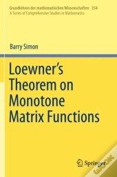 Loewner'S Theorem On Monotone Matrix Functions
