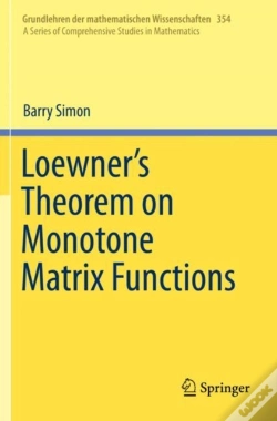 Capa do artigo Loewner'S Theorem On Monotone Matrix Functions