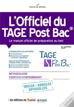 Capa do artigo L'Officiel Du Tage Post Bac