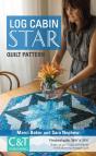 Log Cabin Star Quilt Pattern - Preview