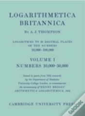 Capa do artigo Logarithmetica Britannica