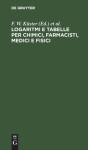 Logaritmi E Tabelle Per Chimici, Farmaci - Preview