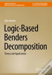 Logic-Based Benders Decomposition