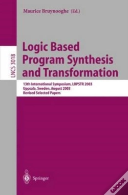 Capa do artigo Logic Based Program Synthesis And Transformation
