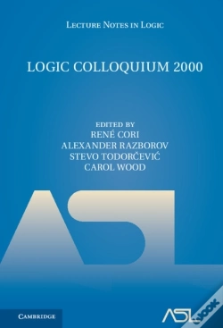 Capa do artigo Logic Colloquium 2000