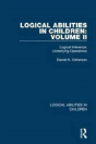 Logical Abilities In Children: Volume 2 - Preview