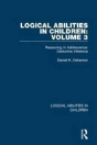 Logical Abilities In Children: Volume 3 - Preview