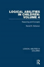 Logical Abilities In Children: Volume 4 - Preview
