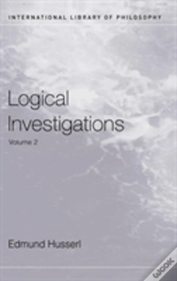 Capa do artigo Logical Investigations Volume 2