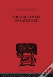 Capa do artigo Logical Syntax Of Language