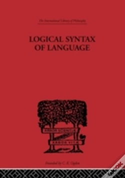 Capa do artigo Logical Syntax Of Language