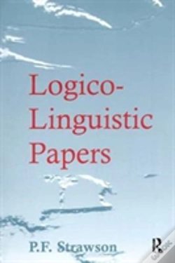 Capa do artigo Logico-Linguistic Papers