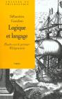 Logique Et Langage : Études Sur Le Premier Wittgenstein - Preview